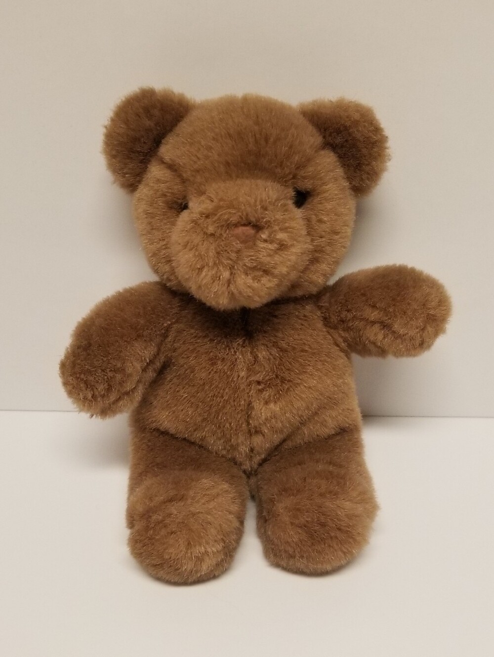 1990 Vintage Gund Brown Teddy Bear Distributed by Candym Enterprises Inc.